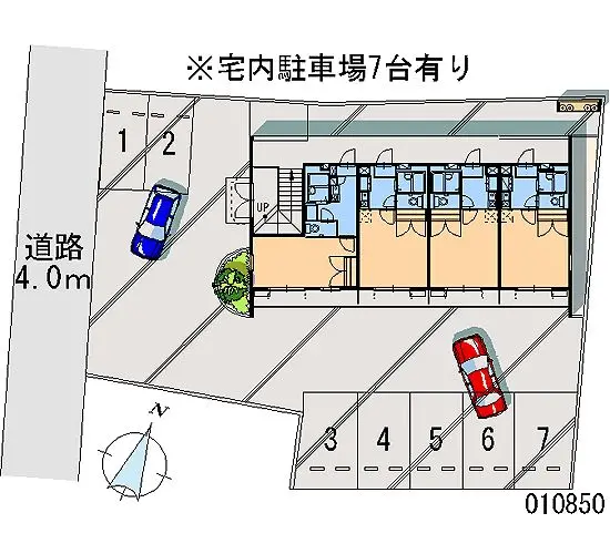 ★手数料０円★東村山市野口町　月極駐車場（LP）